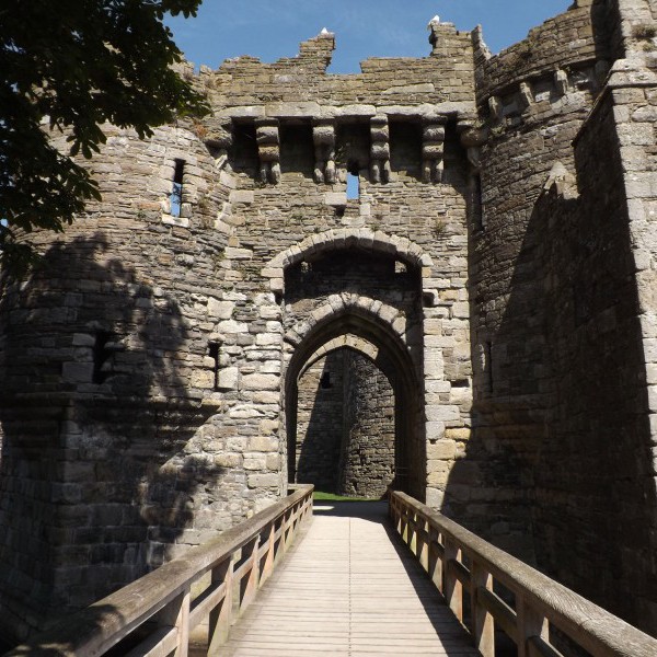 Entrance to Beaumaris Castle